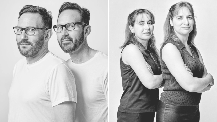 Michael Malone e Charles Hall Chasen/ Geneviève Kirouac e Dominique Sévigny / Reprodução