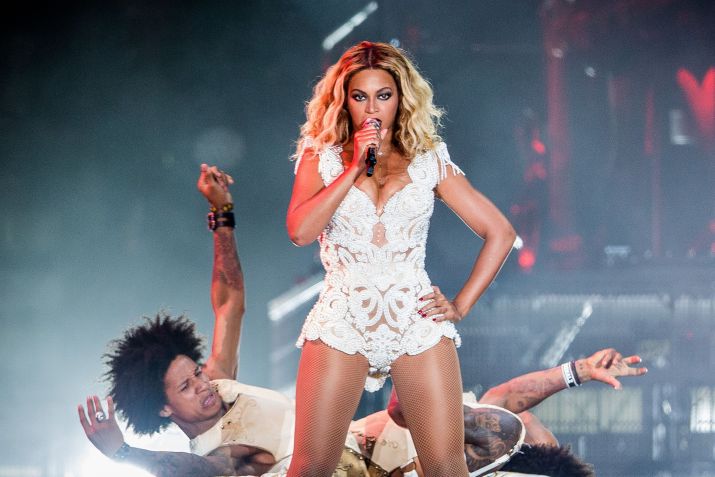 Beyoncé em apresentação no Rock in Rio de 2013, no Rio de Janeiro. / Reprodução
