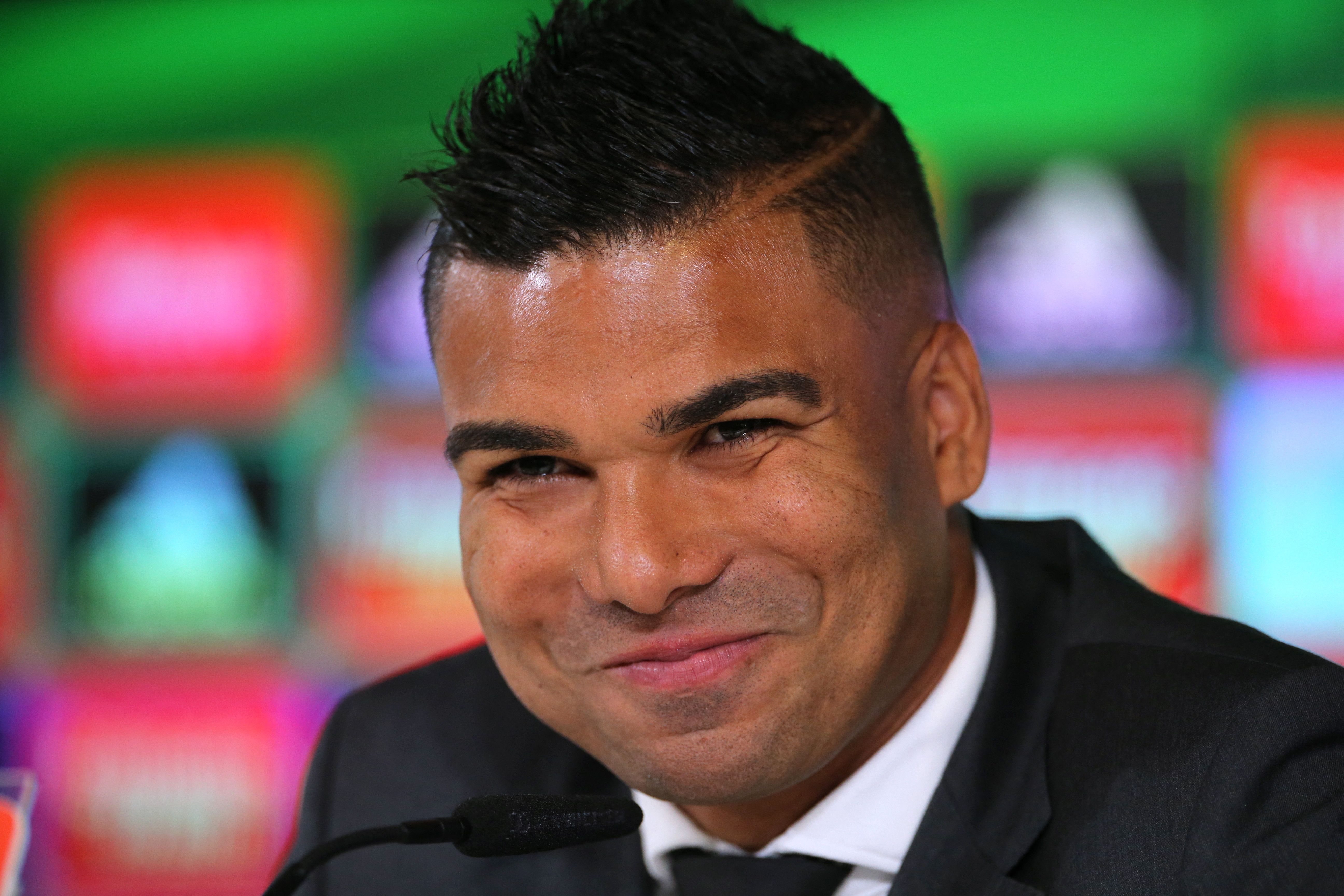 Casemiro em despedida do Real Madrid / Reuters