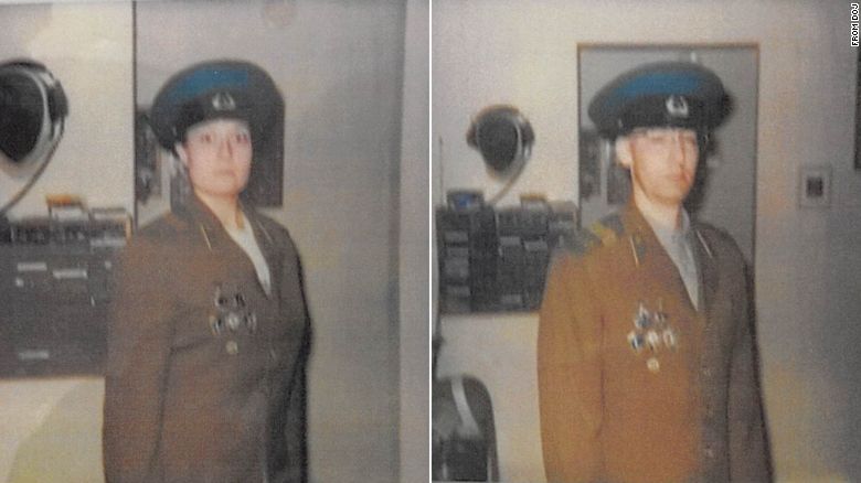 Foto de Gwynn Darle Morrison e Walter Glenn Primrose utilizando jaquetas da KGB / Divulgação/Departamento de Justiça dos Estados Unidos