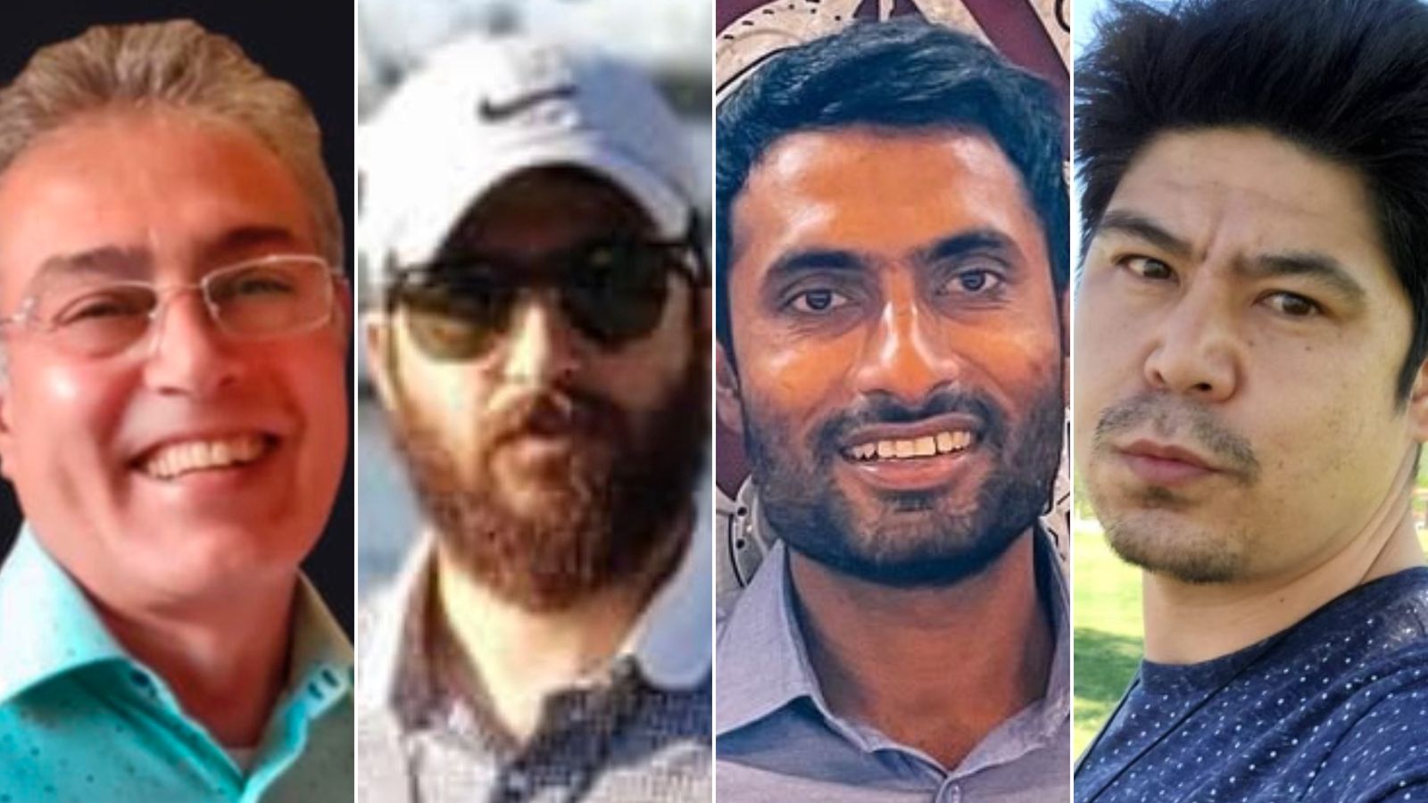 Mohammad Ahmadi, Naeem Hussain, Muhammad A Hussain e Aftab Hussein são os quatro homens muçulmanos mortos recentemente em Albuquerque, Novo México. Polícia diz que assassinatos podem estar relacionados