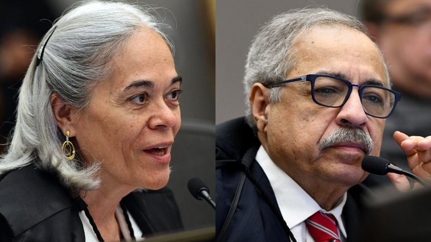 Ministros Maria Thereza de Assis Moura e Og Fernandes, presidente e vice-presidente do Superior Tribunal de Justiça (STJ) / Divulgação/STJ