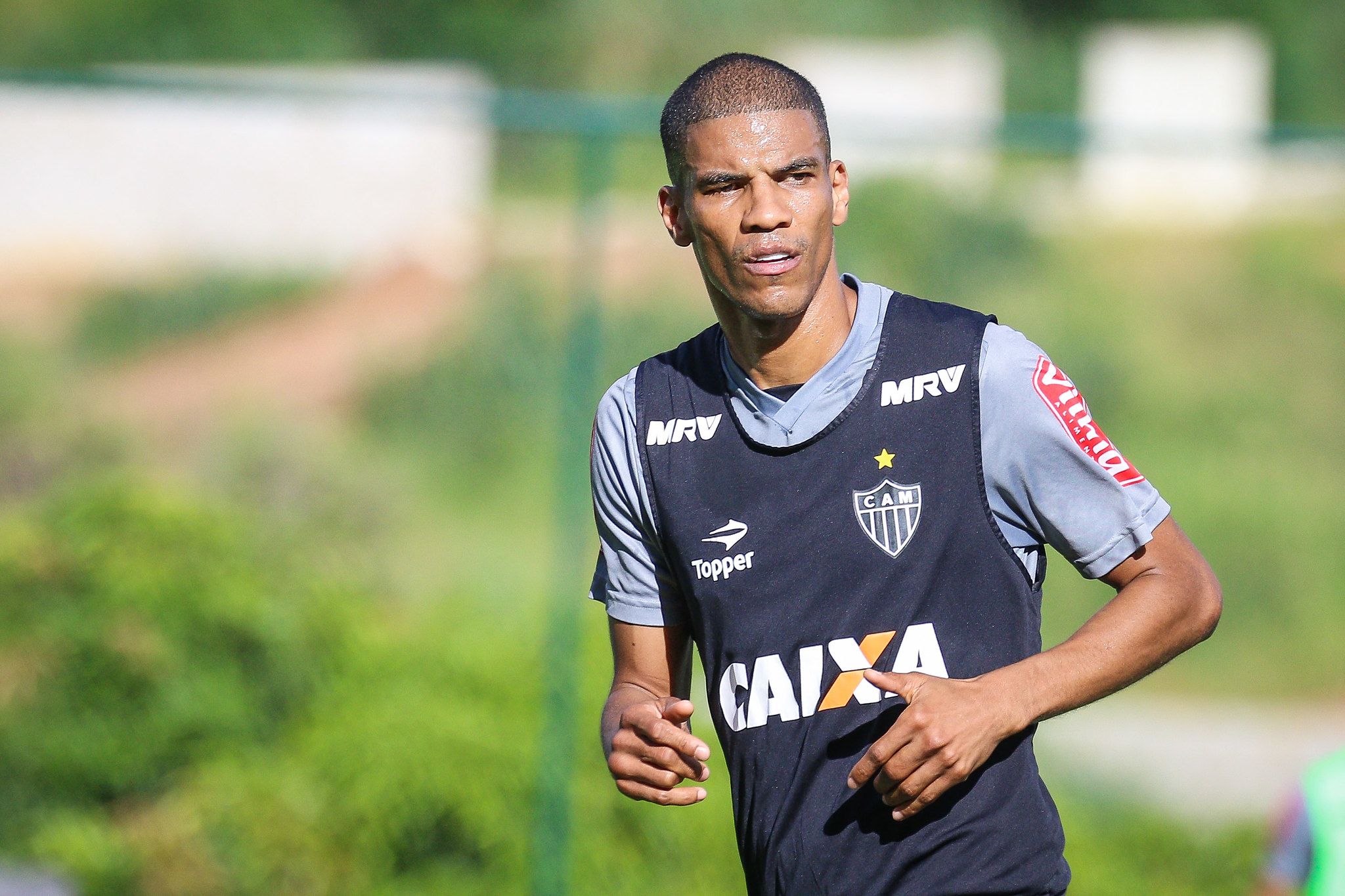 O ex-jogador Leonardo Silva durante treino pelo Atlético-MG / Bruno Cantini/Atlético