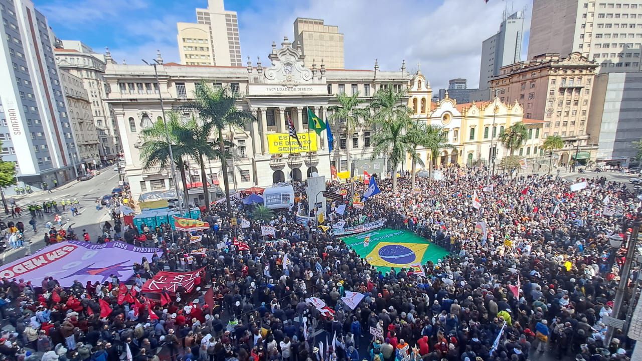 Leitura da Carta em Defesa da Democracia na Faculdade de Direito da Universidade de São Paulo (USP)