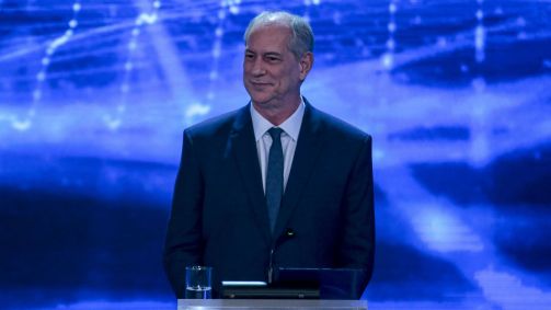 Ciro Gomes (PDT) no debate da Band