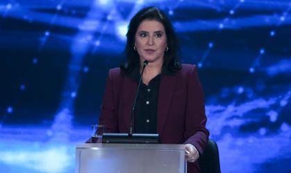 Simone Tebet (MDB) no debate da Band