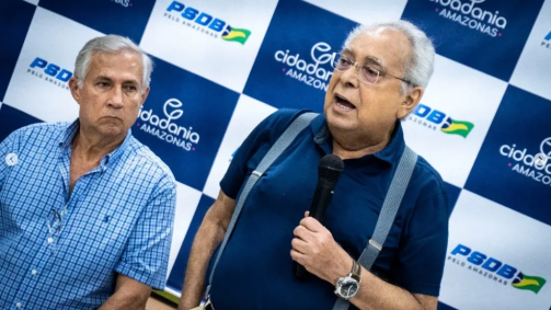Amazonino Mendes é o candidato do Cidadania ao governo do Amazonas