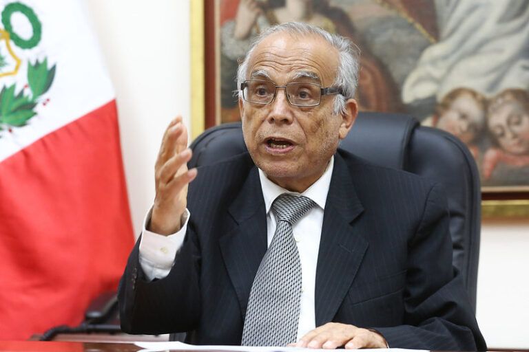O primeiro-ministro do Peru, Anibal Torres