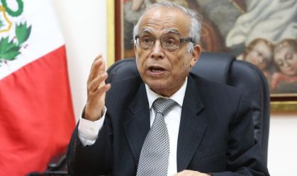 O primeiro-ministro do Peru, Anibal Torres