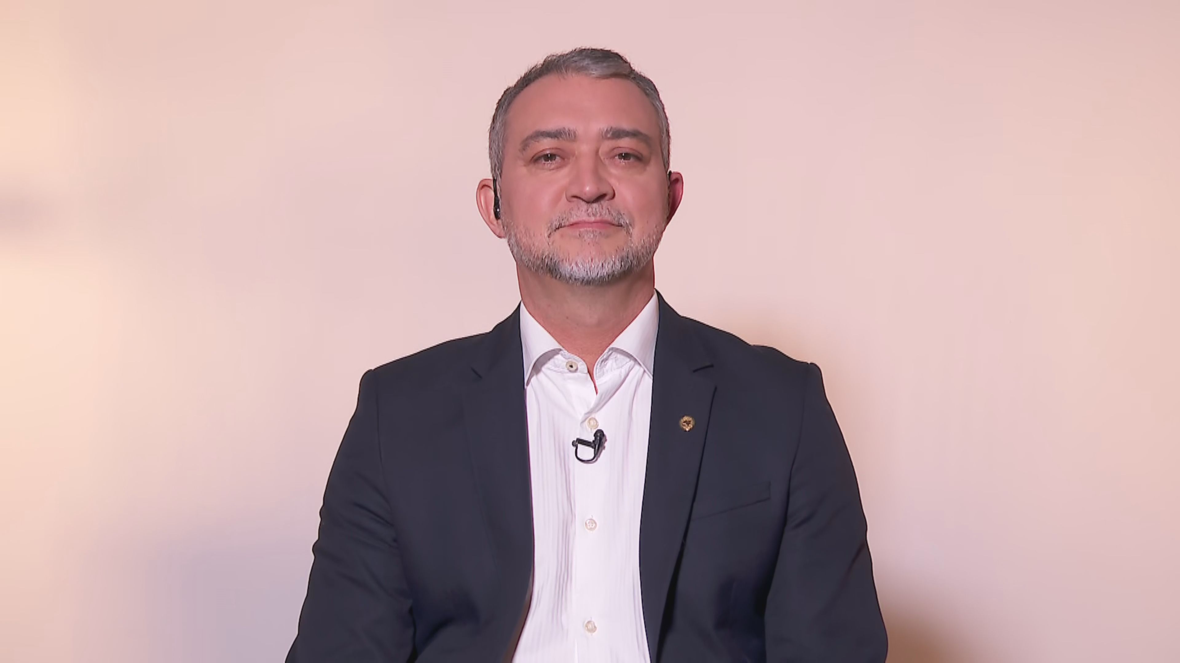 Edegar Pretto (PT) participa da série de entrevistas da CNN Brasil com os candidatos ao governo do Rio Grande do Sul