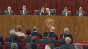 Cerimônia de posse de Alexandre de Moraes como presidente do TSE