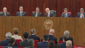 Cerimônia de posse de Alexandre de Moraes como presidente do TSE