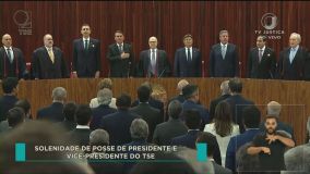 Cerimônia de posse de Alexandre de Moraes como presidente do TSE