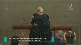 Cerimônia de posse de Alexandre de Moraes como presidente do TSE