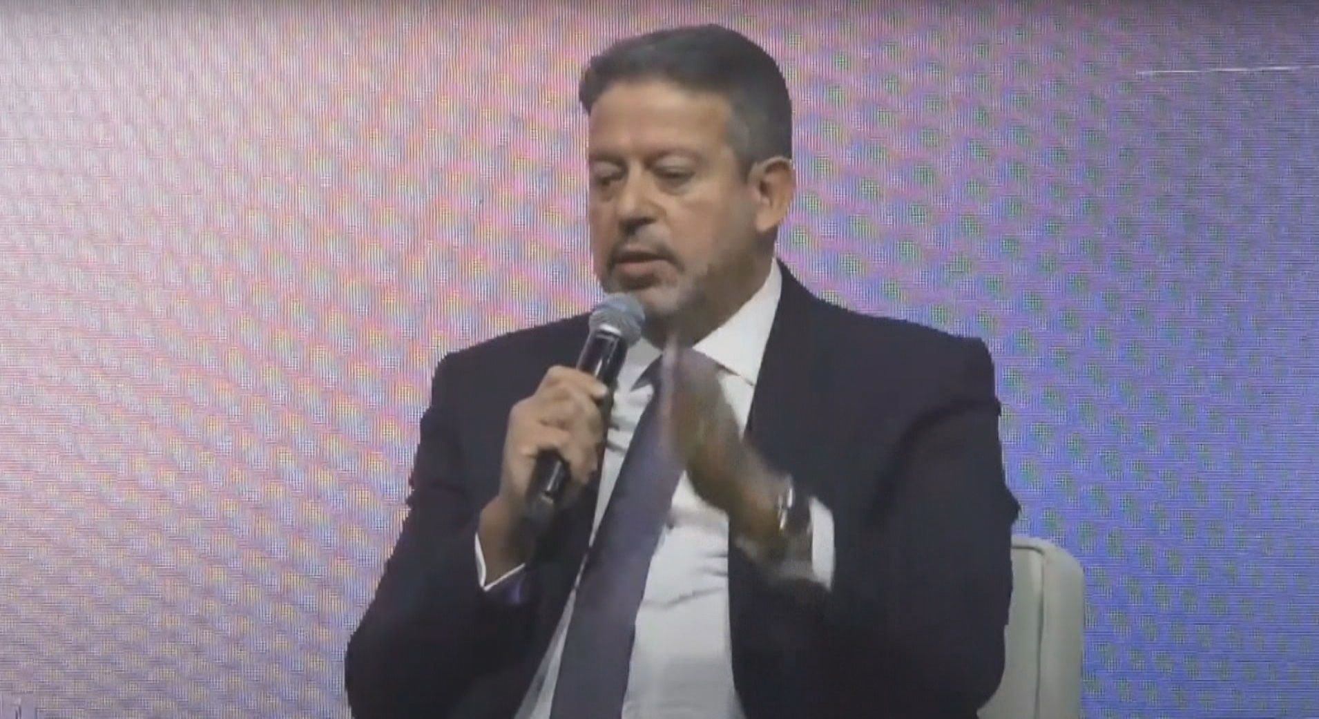 Arthur Lira (PP-AL), presidente da Câmara dos Deputados, em evento da Esfera Brasil, em São Paulo