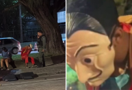 Tiroteio deixa um morto e três presos em PE; suspeito usou máscara de série