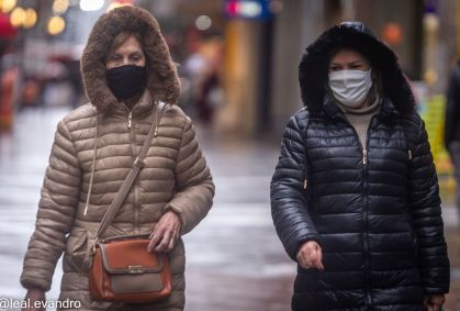 Frente fria leva alerta de chuvas para a região Sul do país neste Carnaval