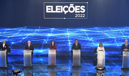 Candidatos à Presidência participam do 1º debate eleitoral