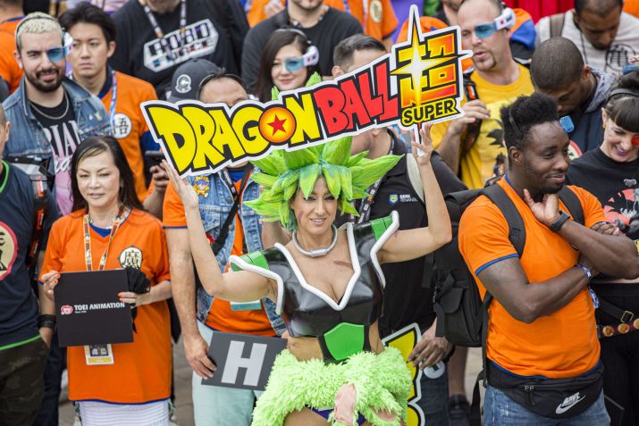 Fãs de Dragon Ball durante evento nos Estados Unidos / Daniel Knighton/Getty Images