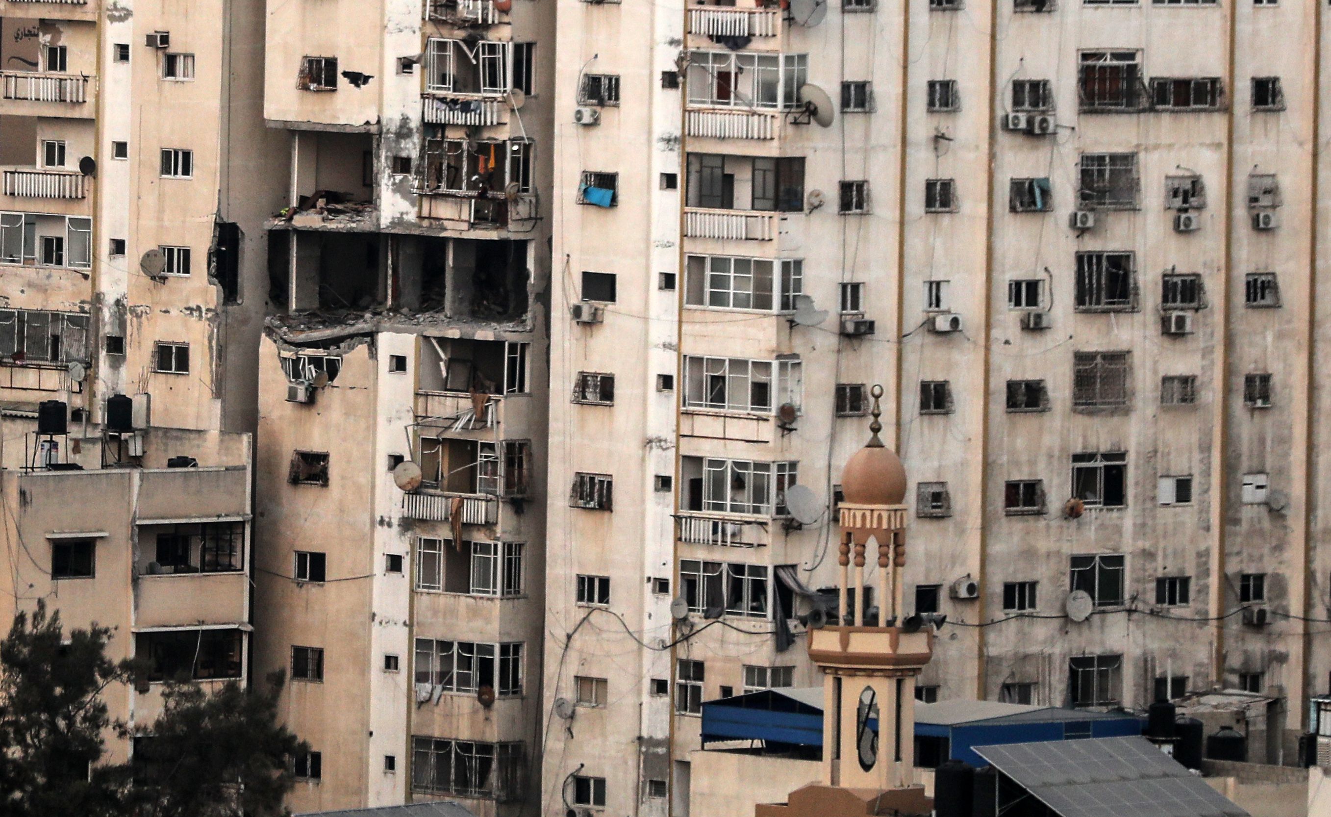 Israeli Airstrike In Gaza, Palestine