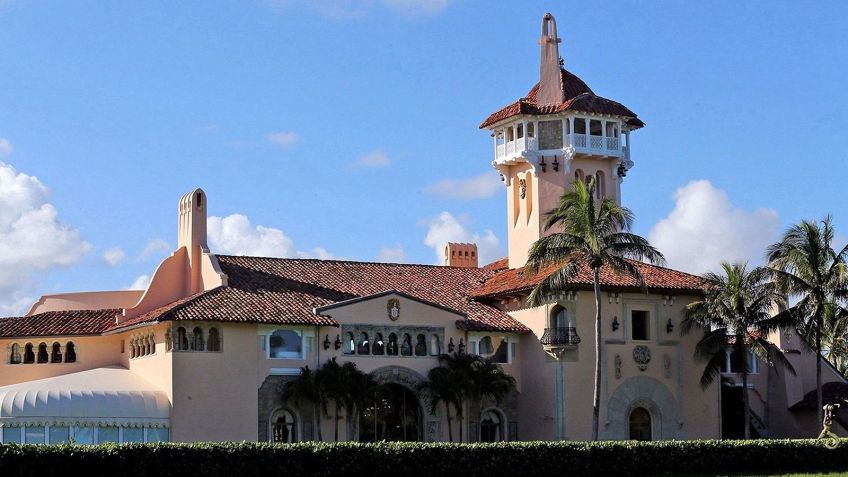 Resort de ex-president Donald Trump, Mar-a-Lago, em Palm Beach, Florida. (Charles Trainor Jr./Miami Herald/Tribune News Service via Getty Images) / TNS