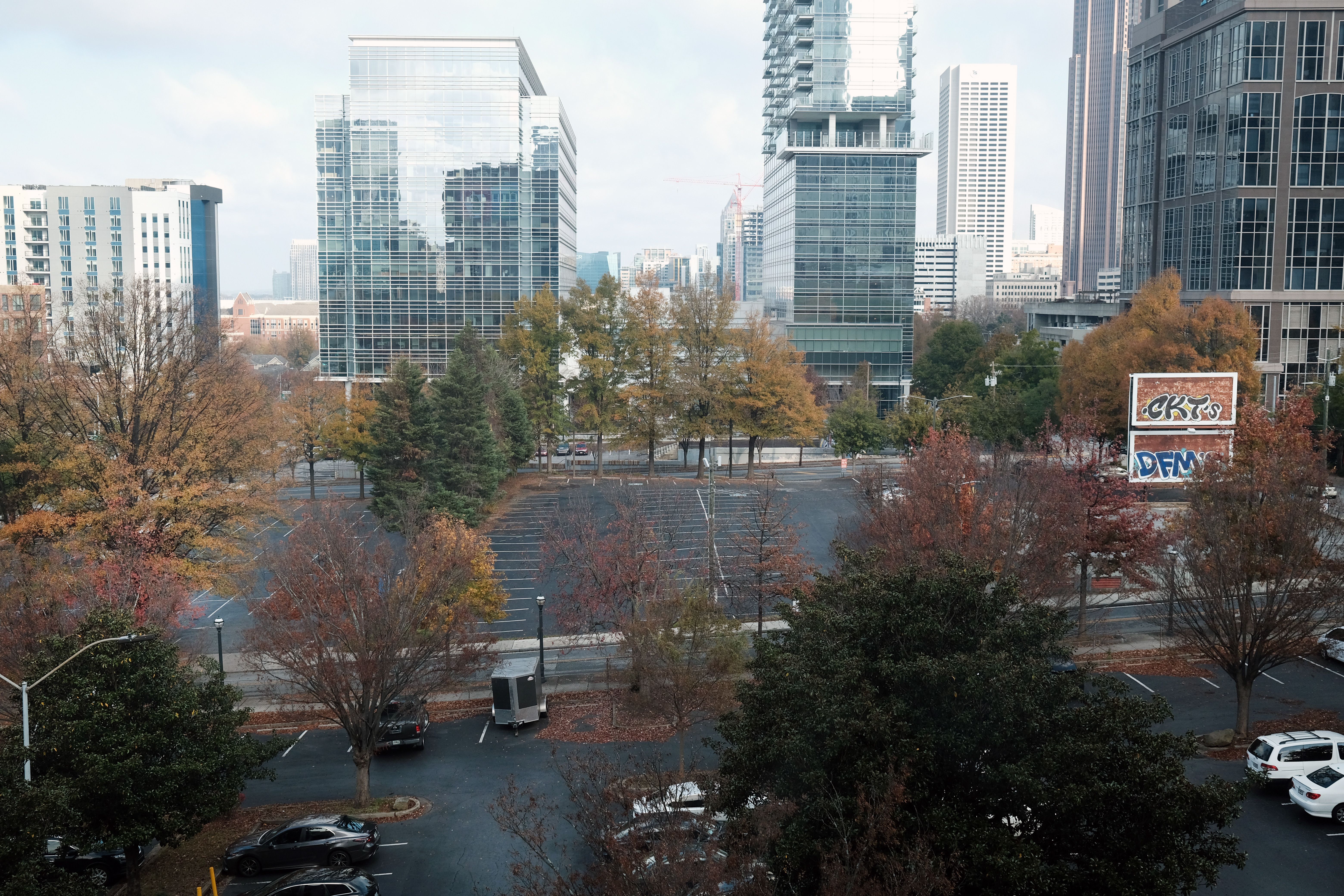 Vista da cidade de Atlanta