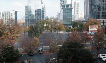 Vista da cidade de Atlanta