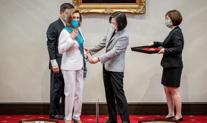 US House Speaker Pelosi Visits Taiwan