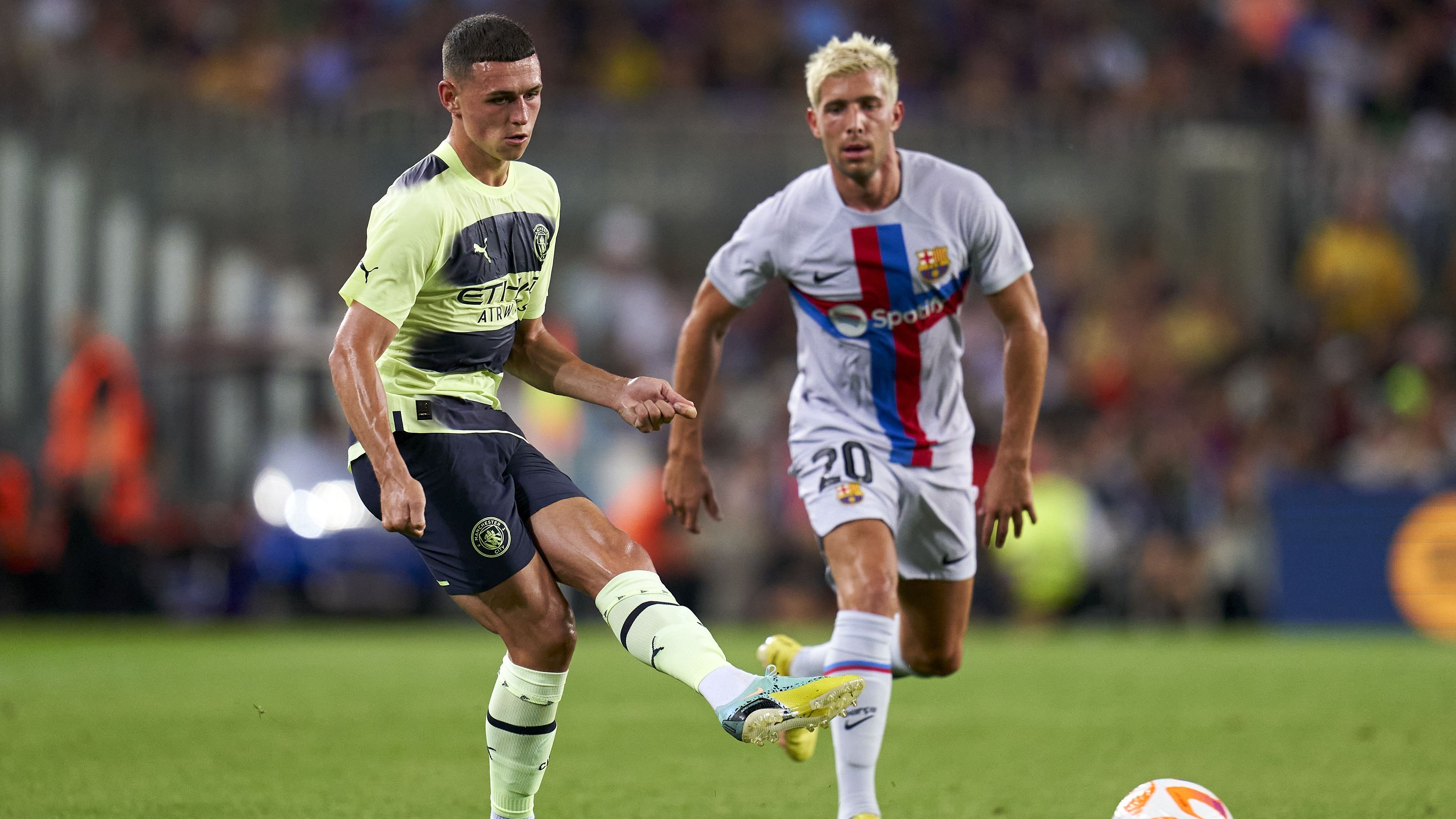 FC Barcelona v Manchester City - Friendly Match