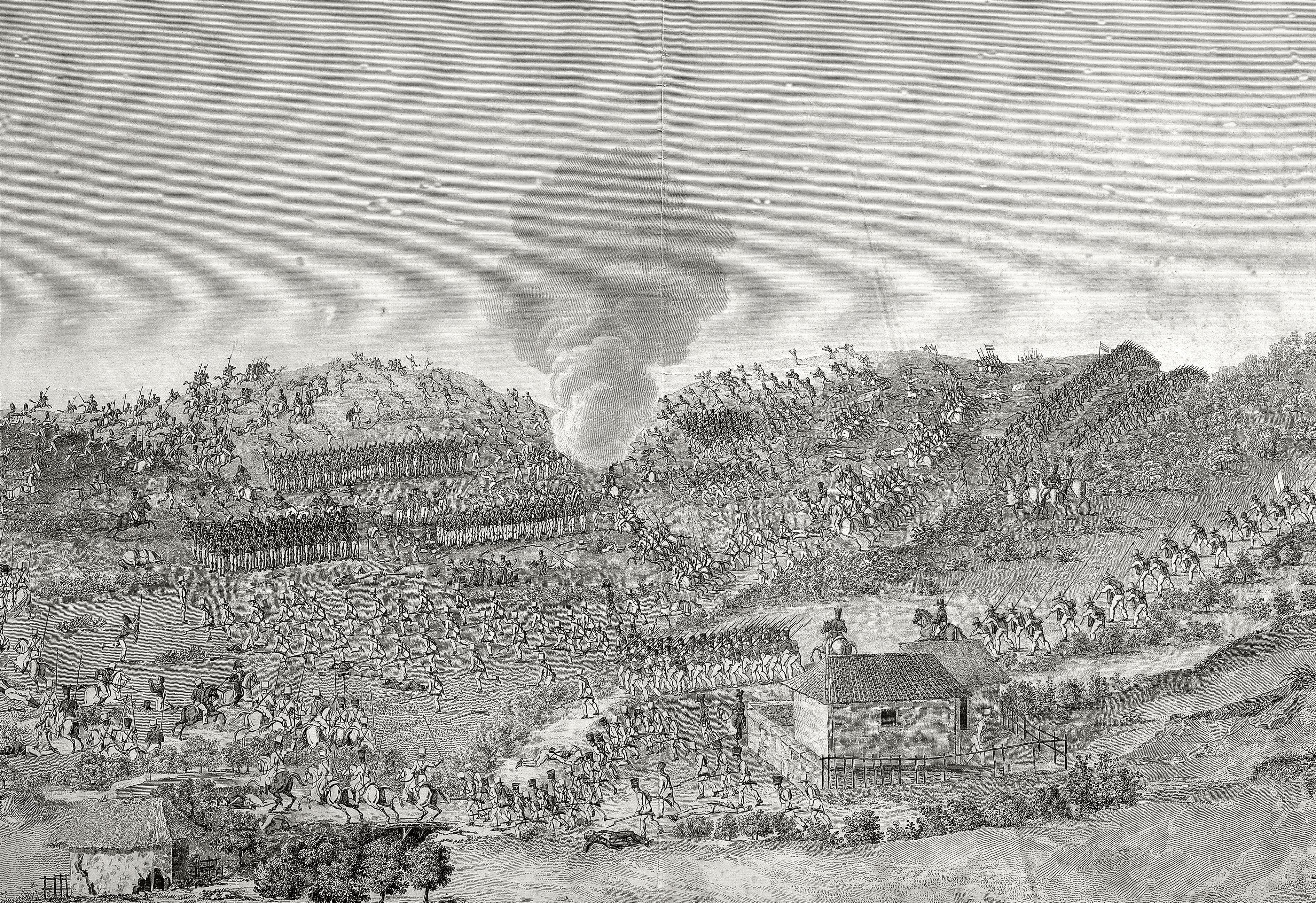 The Battle of Boyaca in 1819