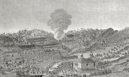 The Battle of Boyaca in 1819