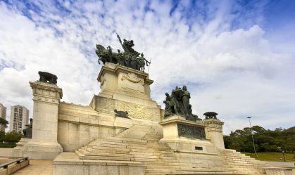 Monumento à independência, em São Paulo