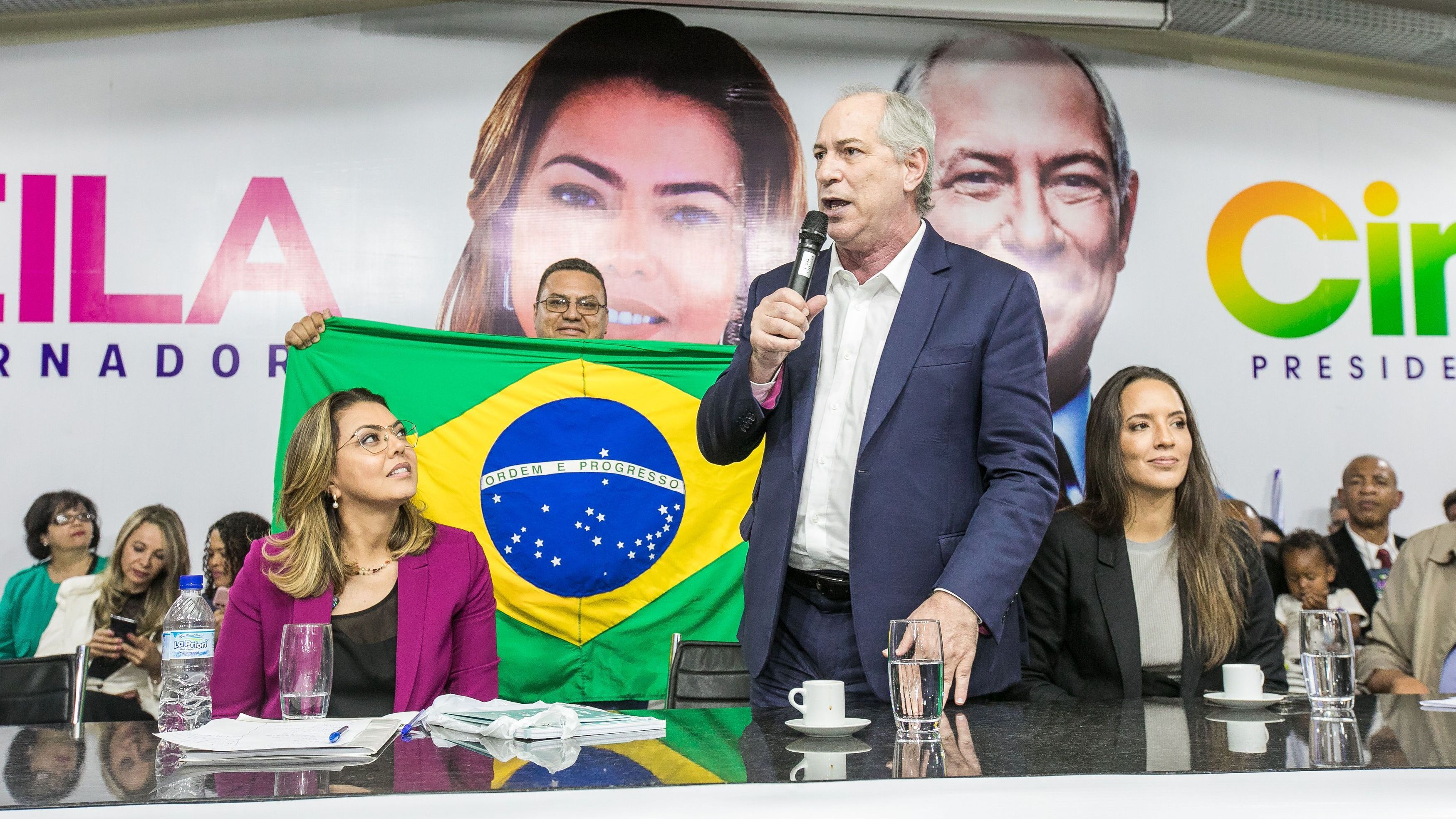 O candidato à Presidência Ciro Gomes (PDT)