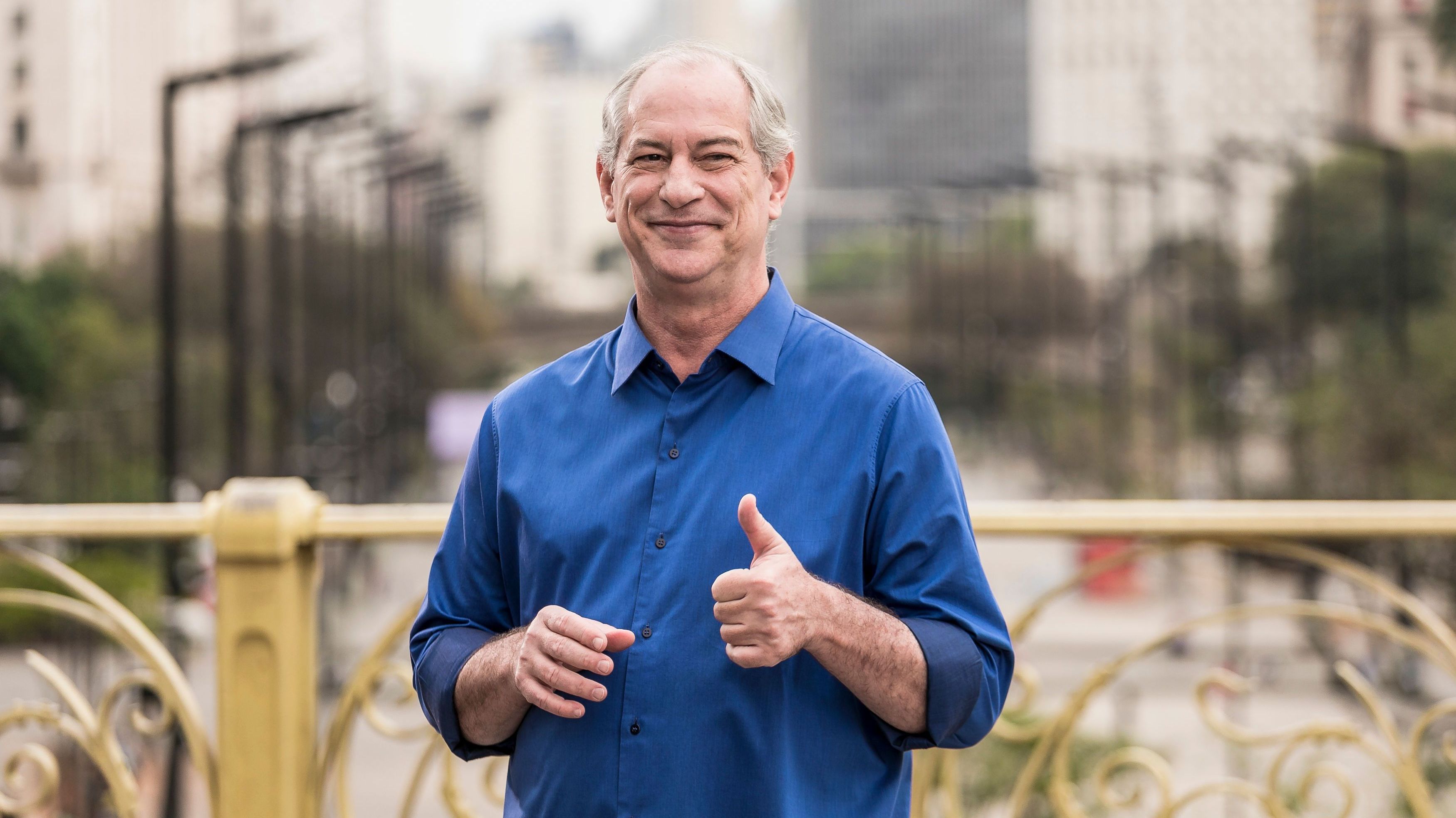 O candidato à Presidência Ciro Gomes (PDT)