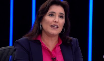Simone Tebet Jornal Nacional