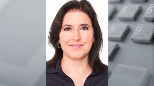 A candidata à Presidência, Simone Tebet (MDB).