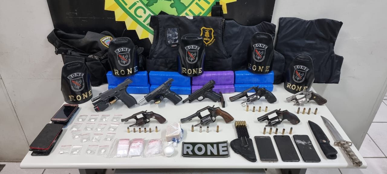 As ocorrências desta madrugada (10/08) estão ligadas a situação de "Tribunal do Crime"