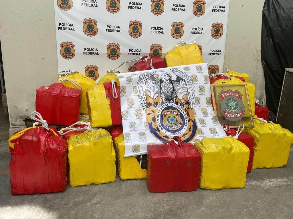 Droga apreendida pela PF no Ceará