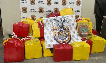 Droga apreendida pela PF no Ceará