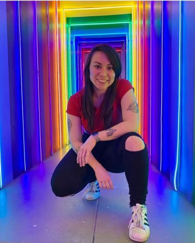 A jornalista Larissa Pansani / Arquivo pessoal