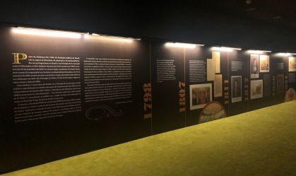 Exposição no Palácio do Itamaraty onde ficará o coração de Dom Pedro I