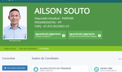 Candidato com patrimônio de R$ 448 milhões é réu por estelionato no TJ do Pará