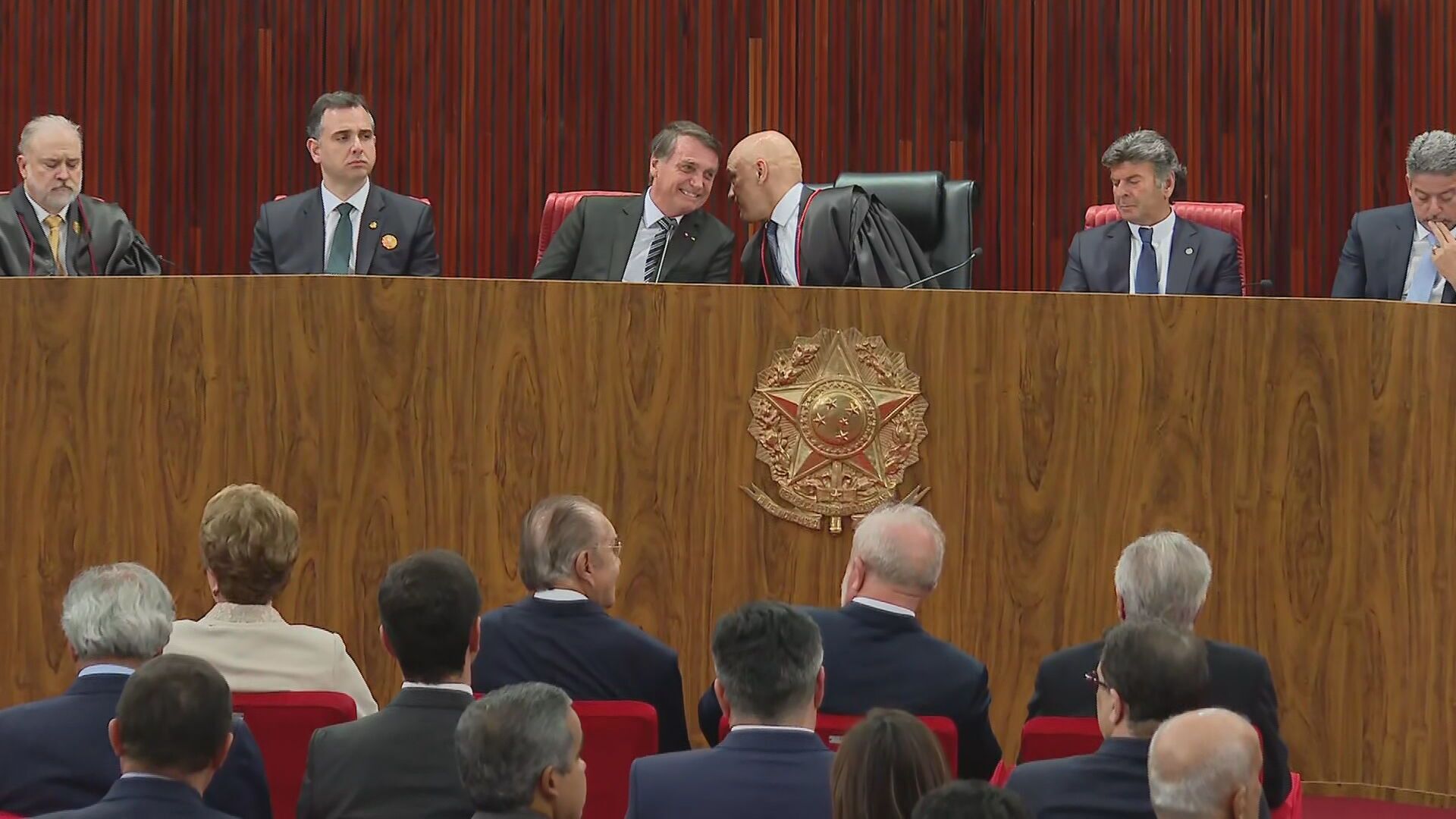 Bolsonaro e Alexandre de Moraes