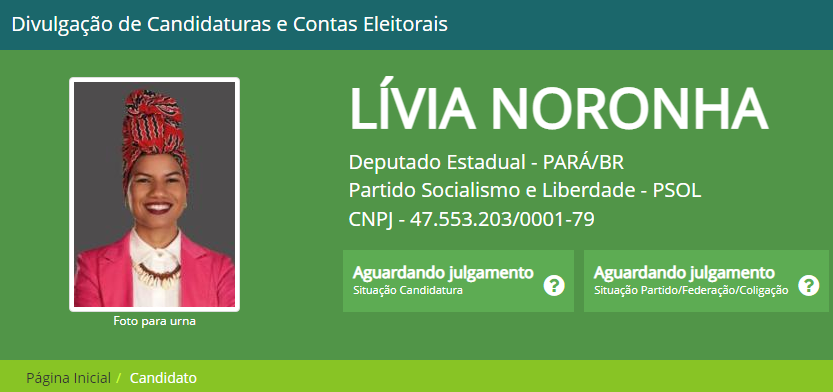 candidata pará psol