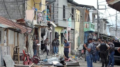 Explosão no Equador, 14 de agosto de 2022
