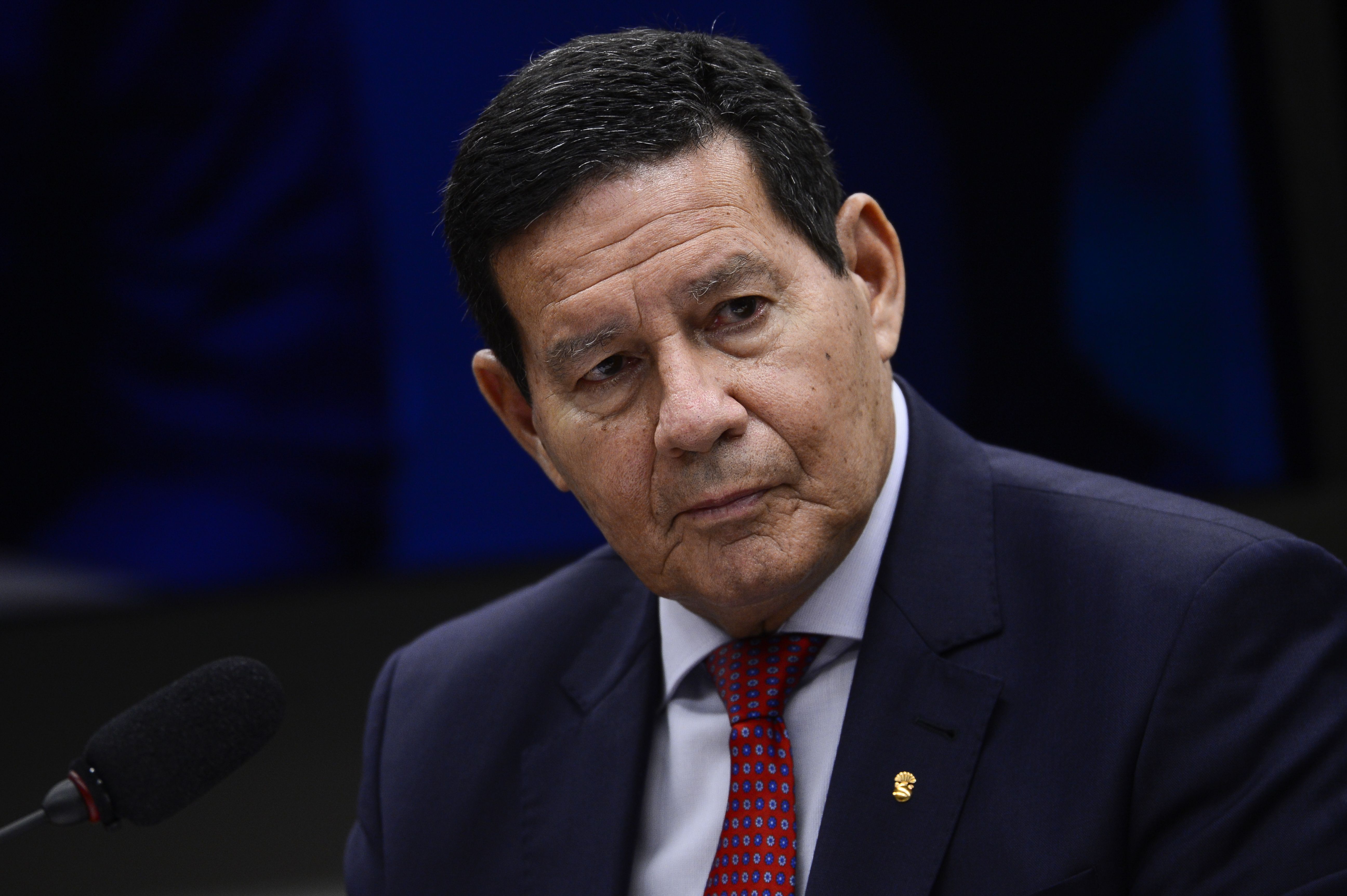 O vice-presidente da República, Hamilton Mourão