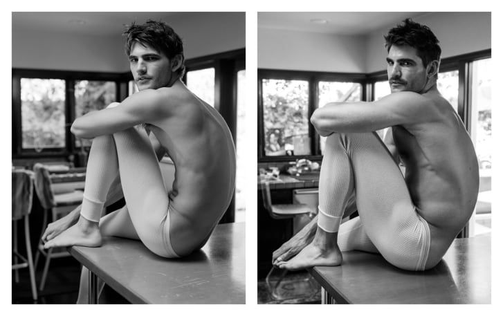 Estilos ingleses e poses o modelo de maneira semelhante para replicar seu retrato anterior. / Doug Inglish