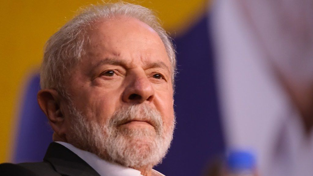O ex-presidente Lula, em evento do PSB