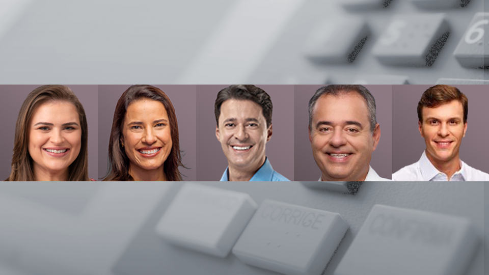 Melhores colocados nas pesquisas para o governo do Pernambuco