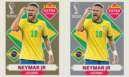 Figurinhas “raras” de Neymar aparecem em quase mil anúncios e "perdem valor"
